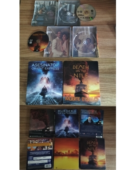 Mi Colección Steelbook (Asesinato en el Orient Express & Muerte en el Nilo).