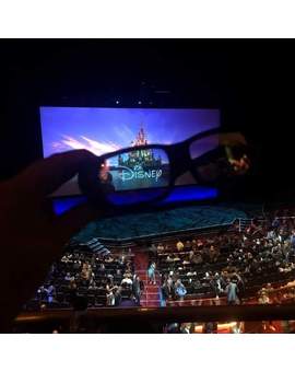 Lentes 3D en el Panel de Disney.