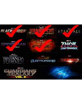Ya van por la quinta película de la fase 4 del UCM. Que estreno venidero esperáis con más ganas?.