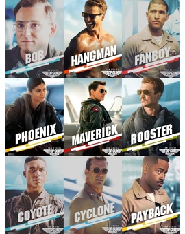 Póster Individuales de (Top Gun: Maverick).