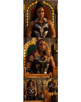 Nuevo Vistazo a "Jane Foster y Valkiria" en (Thor: Love and Thunder).