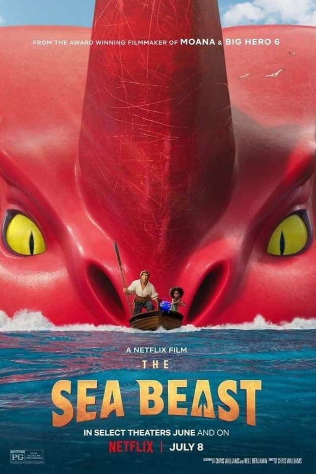 La nueva animación de Netflix (The Sea Beast) se estrena el 8 de julio 