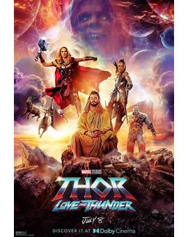 Nuevo Póster Dolby Cinema de (Thor: Love and Thunder).