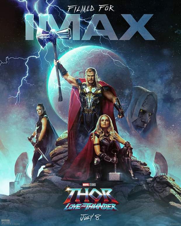 Póster IMAX (Thor: Love and Thunder).