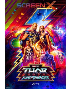 Póster Screen X (Thor: Love and Thunder).