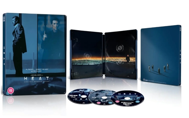 Steelbook "Heat" de Zavvi.