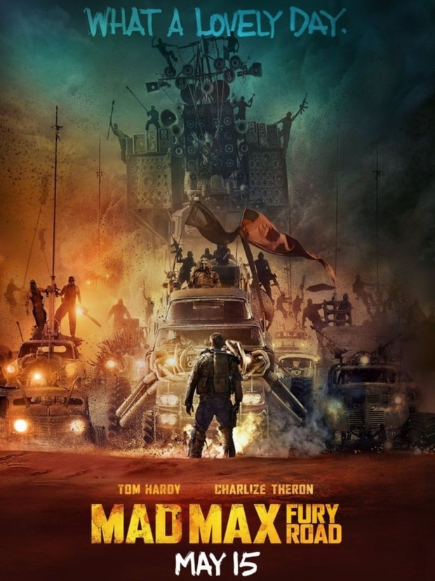 28 Pósters Brutales de (Mad Max: Fury Road).