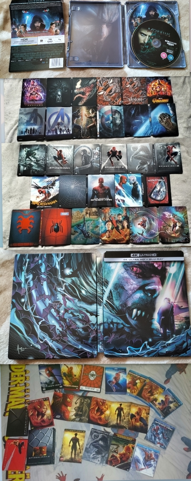 Mi Colección del Universo Arácnido + (Morbius).