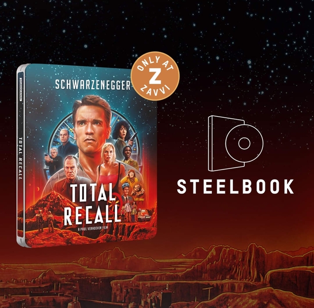 Vuelve en Stock el Steelbook de (Desafío Total) en Zavvi.