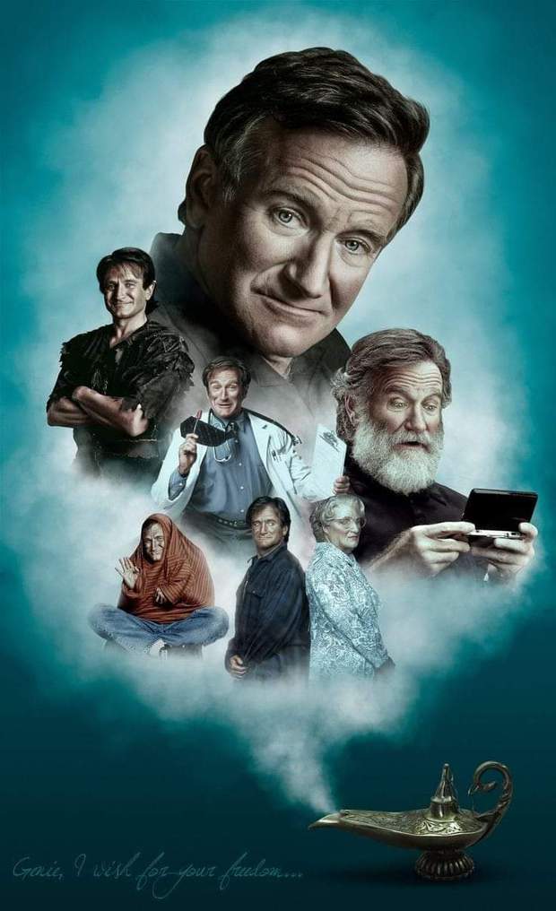 Hoy hubiera cumplido años el eterno "Robin Williams" Vuestras Películas Favoritas?.