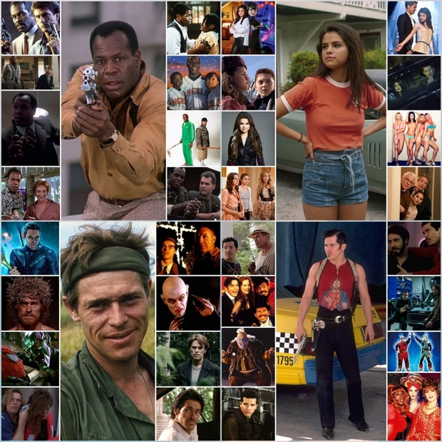 Cumplen Años "Danny Glover, Selena Gómez, Willem Dafoe y John Leguizamo " Vuestras Películas?