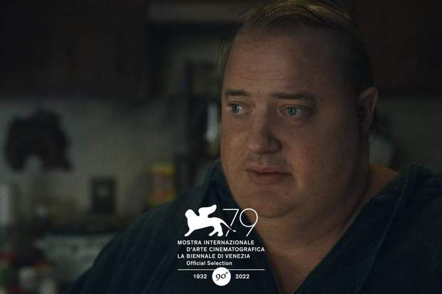 "Brendan Fraser" se transforma en un hombre de 270 kilos en la primera imagen de (The Whale).