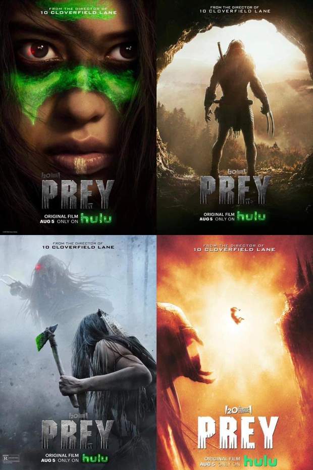 Todos los Pósters de (Prey) hasta ahora. Cuál es vuestro preferido?.