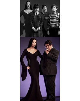 Imagen del Reparto de "La Familia Addams" en (Wednesday).