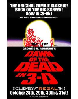 (Zombi) de "George A. Romero" se reestrenará en USA en 3D.
