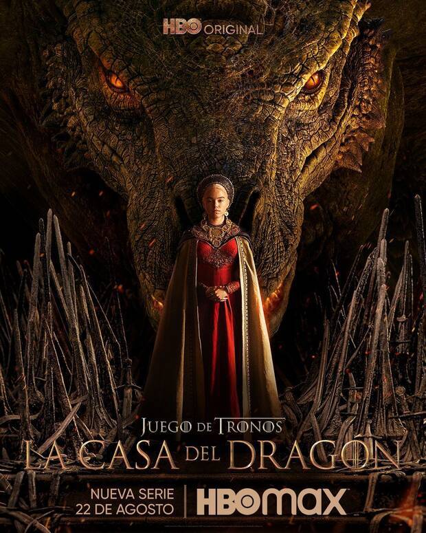 El Mejor estreno de HBO (La Casa del Dragón) supera a (Juego de Tronos).