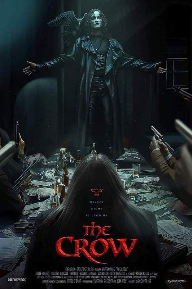 Póster Fan Art de (The Crow - El Cuervo).