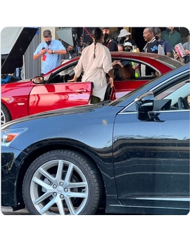 Primera imagen de "Eddie Murphy" en el rodaje de (Superdetective en Hollywood 4).