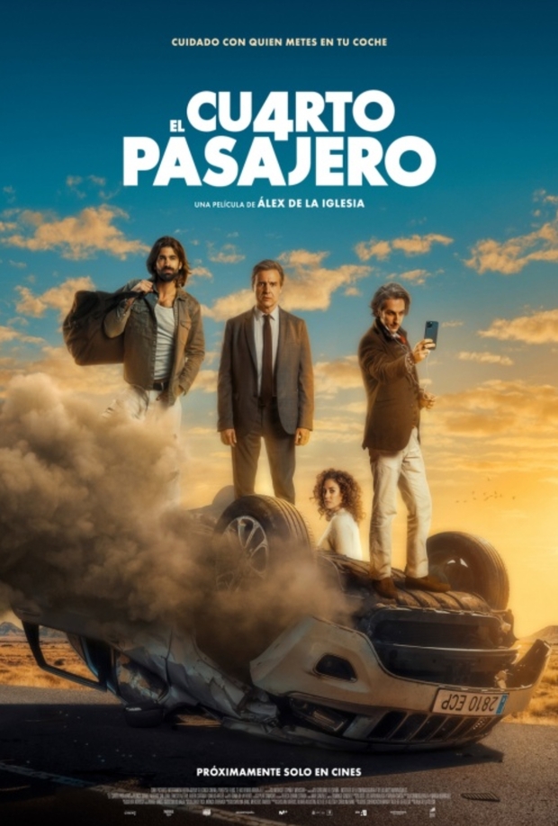 Trailer y Póster de (El Cu4rto Pasajero) de "Álex de la Iglesia".