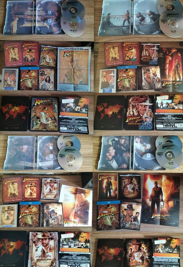 Mi Colección completa de (Indiana Jones).