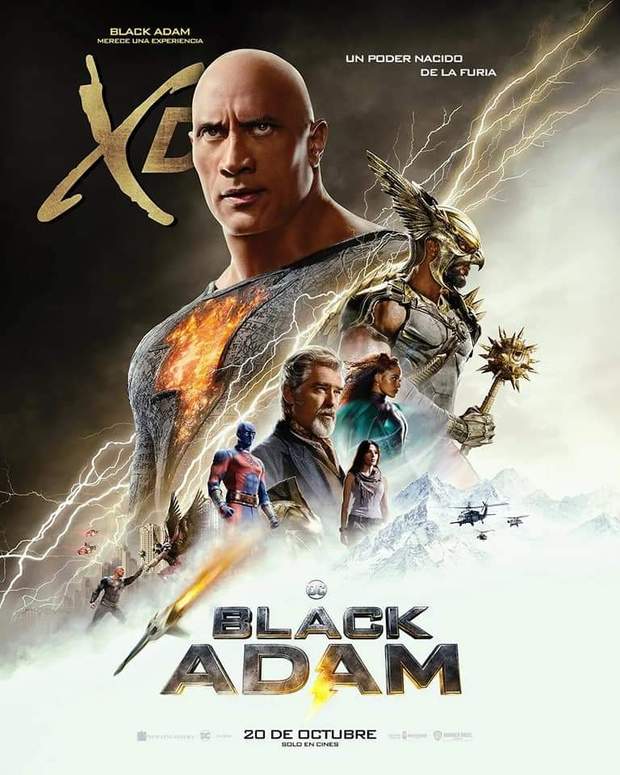 Nuevo Póster de (Black Adam).