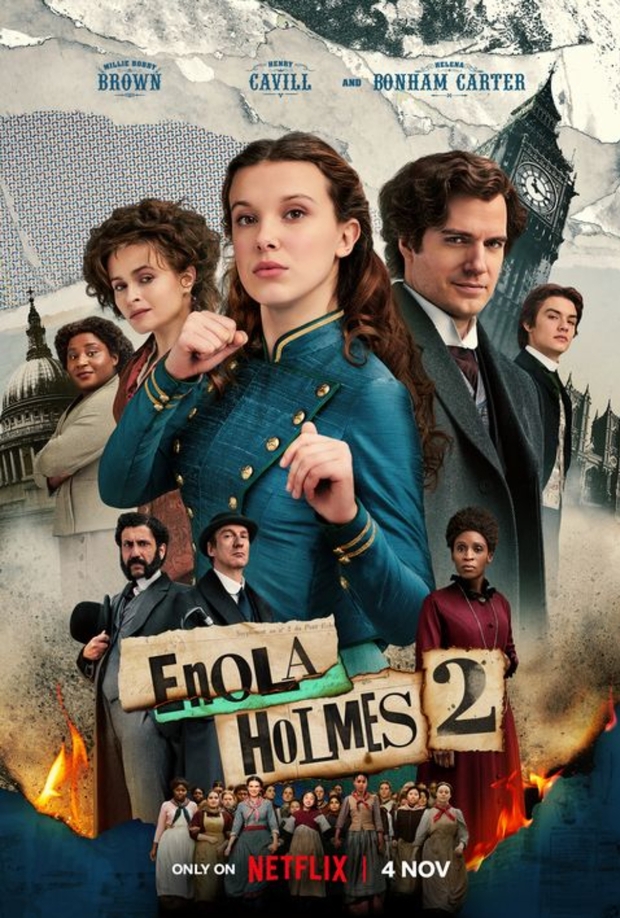 Póster de (Enola Holmes 2).