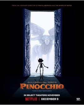 Póster de (Pinocchio) de "Guillermo del Toro".