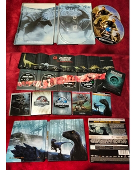 Mi Colección y Steelbook de (Jurassic World: Dominion).