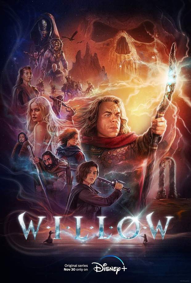 Póster Oficial de la secuela televisiva de (Willow).