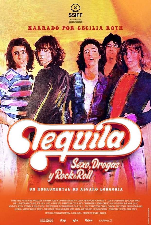 Trailer y Póster de (Tequila: Sexo, Drogas y Rock & Roll).