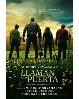 Póster de (Llaman a la Puerta) de "M. Night Shyamalan".