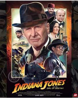 Póster Fan Art de (Indiana Jones y el Dial del Destino).
