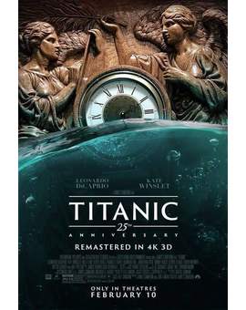 Póster de (Titanic) 4K y 3D.
