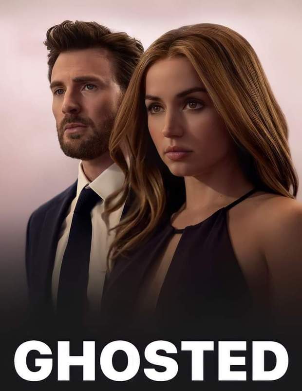 Primera imagen oficial de la película (Ghosted) con Chris Evans y Ana
