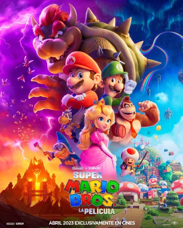 Póster de (Super Mario Bros: La Película).