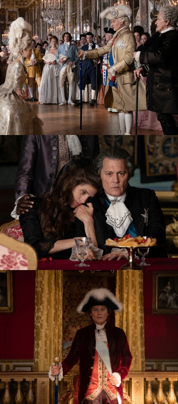 Primeras imágenes de "Johnny Depp y Maïwenn" en (Jeanne Du Barry).