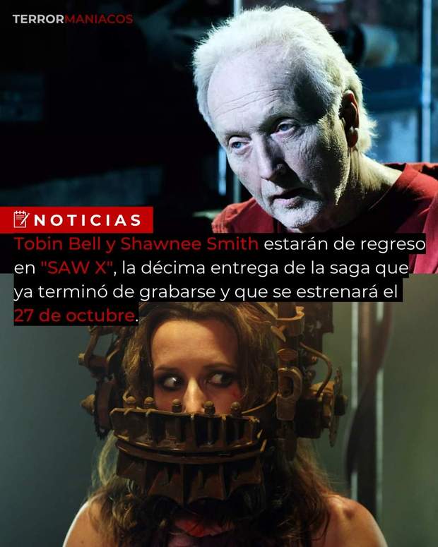 Termina el Rodaje de (Saw X).