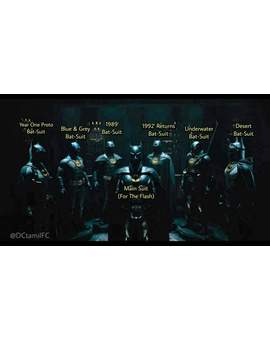 Imagen: Los trajes de "Batman - Keaton" en (The Flash).