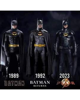 La evolución de "Michael Keaton" como (Batman). Que traje es vuestro favorito?
