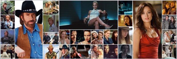 Cumplen Años "Chuck Norris, Sharon Stone y Olivia Wilde " Vuestras Películas Favoritas?.
