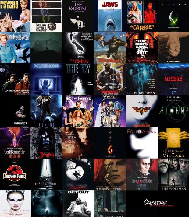 Las Películas de Terror y los premios Oscar.