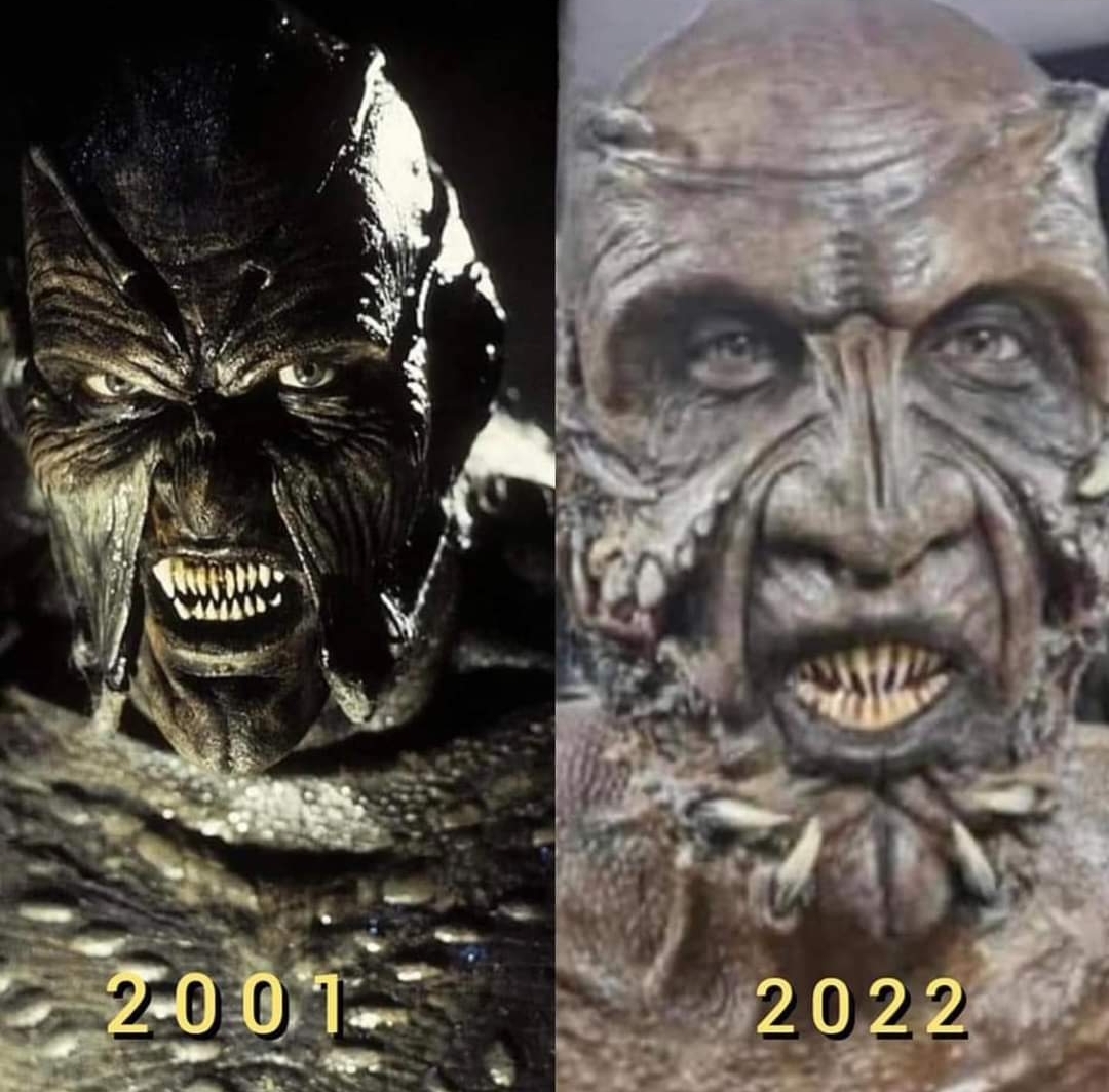 Imagen:(Jeepers Creepers) Antes y ahora.