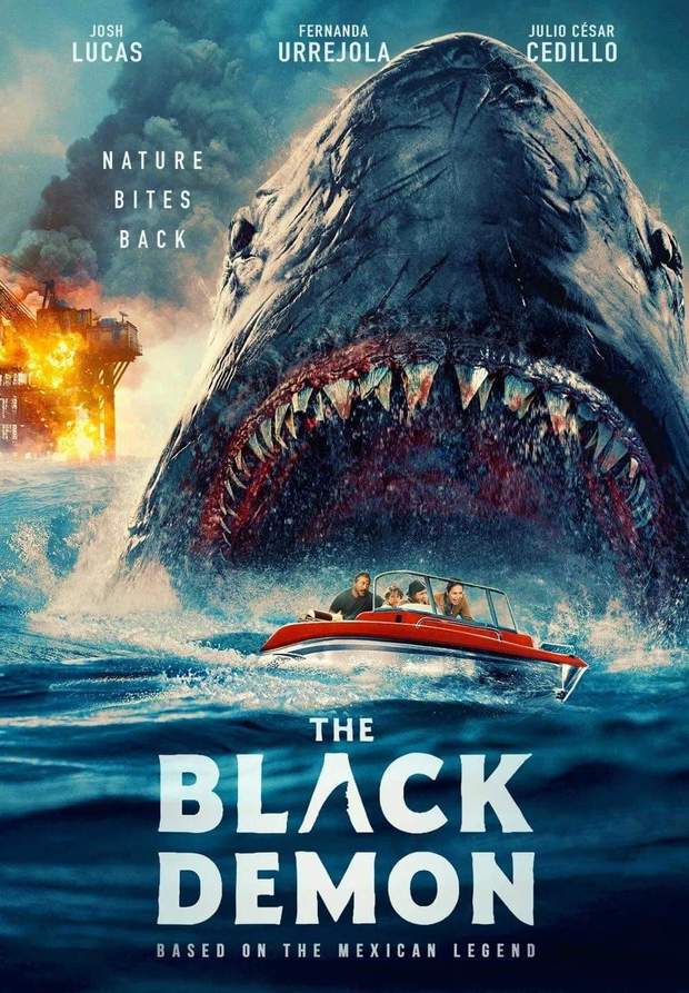 Trailer de (The Black Demon) "Josh Lucas" se enfrenta a un Tiburón Asesino.