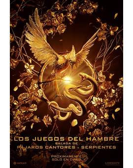 Primer Póster de (Los juegos del hambre: Balada de pájaros cantores y serpientes).