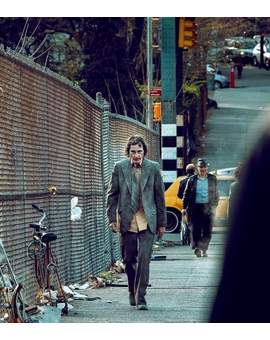 Nuevo vistazo de "Joaquin Phoenix" en el set de (Joker 2: Folie A Deux).