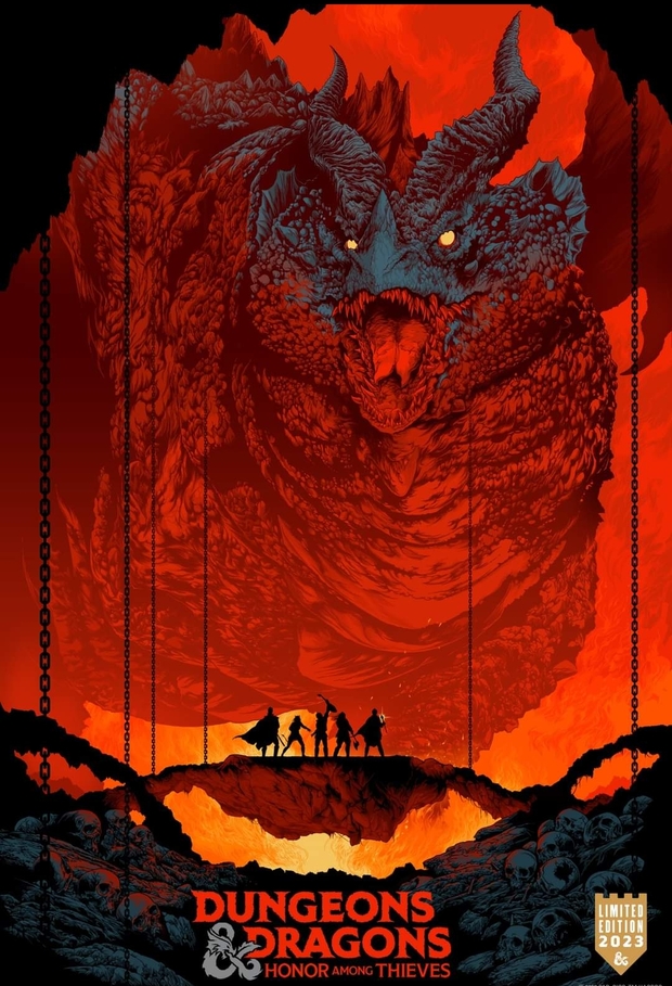 Póster de (Dragones y Mazmorras).
