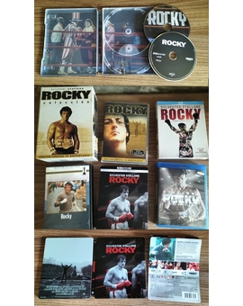 Mi Colección y Steelbook de (Rocky).