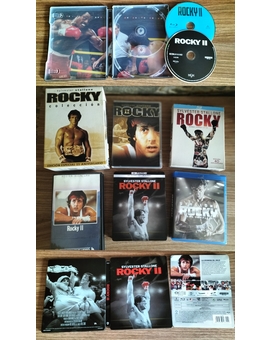 Mi Colección y Steelbook de (Rocky II).