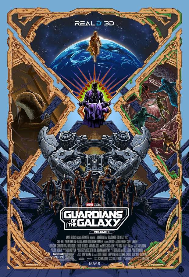 (Guardianes de la Galaxia Vol. 3) Disney distribuye 600 versiones diferentes de la película.
