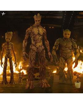 Imagen: Los "Groot" de (Guardianes de la Galaxia). Cuál es vuestro favorito?.
